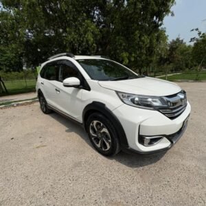 Honda BR-V 2025 7 Seater SUV Exterior in White Color